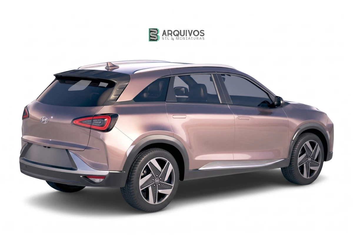 Modelo 3D STL - Hyundai Nexo 2019 — foto 3